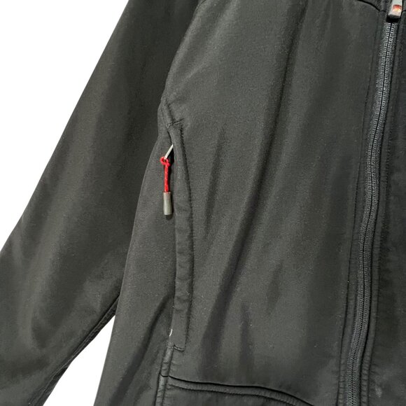 The North Face Full Zip Black Softshell Jacket Mens Windstopper Summit Series - Picture 6 of 16